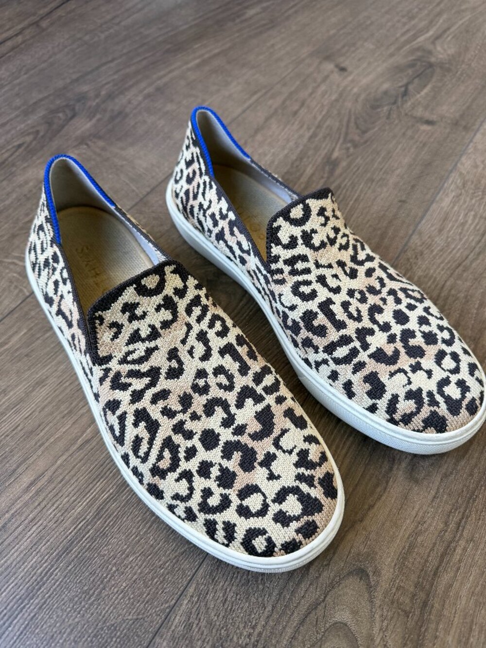 Rothy's The Original Slip On Sneaker - Leopard Print